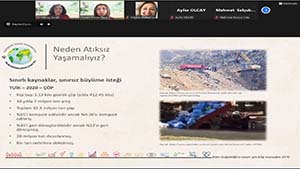 İklim Değişikliğine Uyum Yılı Kapsamında Atıksız Yaşam Konuşuldu 