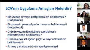 Ürünlerin/Süreçlerin İklim Değişikliğine Etkilerini Belirleme Yöntemleri Konulu Webinar, Üniversitemiz Ev Sahipliğinde Düzenlendi